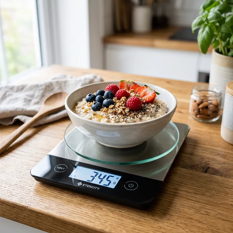 Peser ses aliments pour mieux compter ses calories au quotidien